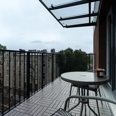 Apartmán Citystay Nowoczesny Dla 6 Osob Lodž